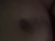 He cums a lot on my back after a morning sex session 5/16