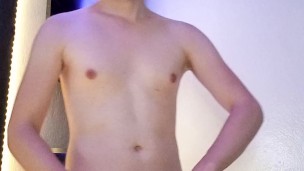 twink blonde playing with his cock helicopter moving