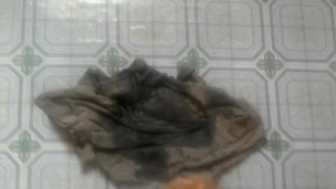 NAUGHTY BOY PISSING ON A PIECE OF CLOTH 😯😯💦💦
