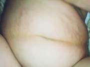 Horny chubby gets a stick in her hairy hole 15/16