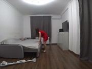 Рогоносец смотрит на свою чертову жену за зеркалом! Настоящий Обман - Screenshot 3 of 16 - Cheating