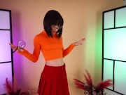 HannahJames710 Cosplay Try On! Wonder Woman, Velma, Daphne, Leeloo! 12/16