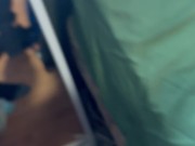 Sucking my step brothers cock while I use my toy Part 1 3/16