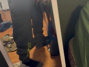 Sucking my step brothers cock while I use my toy Part 1 5/16