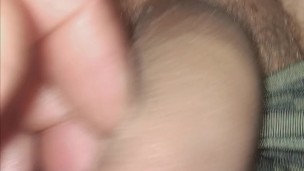 Solo-masturbation almost caught by babysitter.