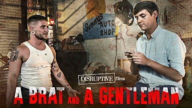 Bratty & Disrespectful Twink Taught Life Lessons From Hardened Mechanic - DisruptiveFilms