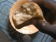 HUGE CUM ON MY CAKE...SO YUMMY👅👅🎉🎊 - Screenshot 14 of 16 - Solo Male