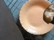 HUGE CUM ON MY CAKE...SO YUMMY👅👅🎉🎊 - Screenshot 16 of 16 - Cream Pie