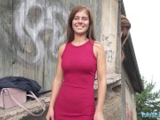 Public Agent Her perfect ass makes him want to fuck her outside in public 4/16