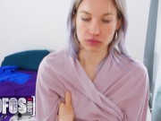 MOFOS - Slutty Babe KittyFuck Gets A Rough Hardcore Drilling From The Delivery Guy's Hard Rock Dick 3/16