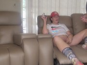Smoking mutual masturbation with my stepsis 12/16