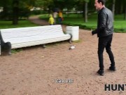 HUNT4K. Guy peacefully reads poems while his girlfriend Sofi Le is penetrated 2/16