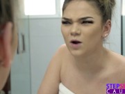 Naughty Ms Faris, Aliya Brynn, and Ellie Ellish Avenge Fuck Ex Stepbro for Pay back - S13:E1 2/16