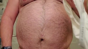 Enjoying my musk before a shower