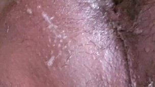 Close up asshole open!