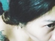 Talsik tamod sa muka ko. ( Cummed on my face) 10/16