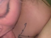 Latina Gives Head To Colombian Boyfriend 4/16