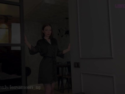 Filled the holes of this slut with sperm. Lesya Moon.