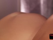 Cumming guy teased by Brit voyeur babes 8/16