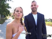 HUNT4K. Man can just jerk off cause another guy nails his girlfriend - Eveline Dellai 7/16