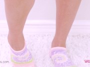 Super Sexy Blonde Teen girl seduces 15/16