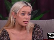 SPH CFNM domina jerks small cock guy 1/16