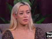 SPH CFNM domina jerks small cock guy 2/16