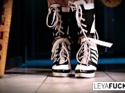 Leya take a giant load in her ass 3/16