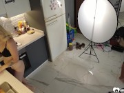 Kitchen photoshoot and fuck 1/16