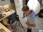 Kitchen photoshoot and fuck 7/16
