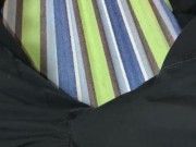 Almost Busted masturbating While Laying In The Hammock 1/16