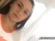 Helen Star make selfie by phone and Bouncing Tits and talk to you 1/16