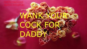 JERK OFF INSTRUCTIONS FOR GAY TWINK SUBS (AUDIO ROLEPLAY) FULL AUDIO ON ONLYFANS/ INTENSE DADDY