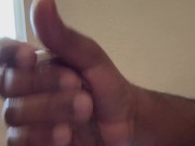 3 huge messy cumshot back to back from black dick