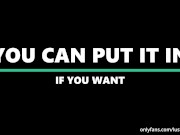You can put it in if you want