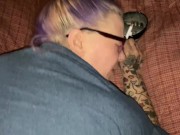 Smoking bbw takes cock doggystyle for a juicy creampie 10/16