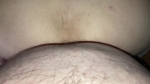 Smoking bbw takes cock doggystyle for a juicy creampie