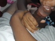 StepMother Is a Bust Down Slutty Ebony Thotiana Loving Her Best Sloppy Head - NubianQueen001 12/16