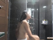 Wild Asian whore wants to get impregnated by a foreign man 1/16