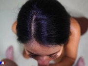 Mouth Full of Cum for Asian MILF 15/16