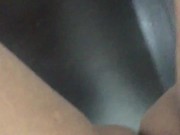 beautiful brunette records herself masturbating her clit in the shower 9/16