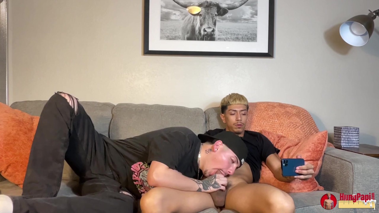 Cholo Swallows Big Load from Homie HungPapi - RedTube