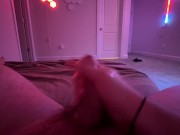 KEEPS GOING AFTER CUM *HUGE CUMSHOT LOUD ASMR* 12/16