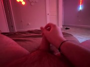 KEEPS GOING AFTER CUM *HUGE CUMSHOT LOUD ASMR* 15/16