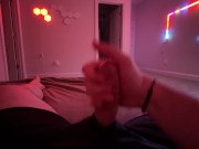 KEEPS GOING AFTER CUM *HUGE CUMSHOT LOUD ASMR* 2/16