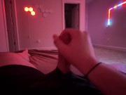 KEEPS GOING AFTER CUM *HUGE CUMSHOT LOUD ASMR* 4/16