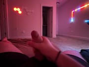 KEEPS GOING AFTER CUM *HUGE CUMSHOT LOUD ASMR* 6/16