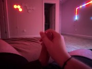 KEEPS GOING AFTER CUM *HUGE CUMSHOT LOUD ASMR* 9/16