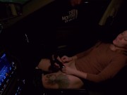 Stranger helps my wife masturbate with vibrator in public 10/16