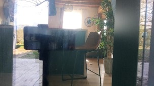 PREGNANT - MY SLUT NEIGHBOR SAW I WAS FILMING WITH MY PHONE - SHE FILMED CLOSER